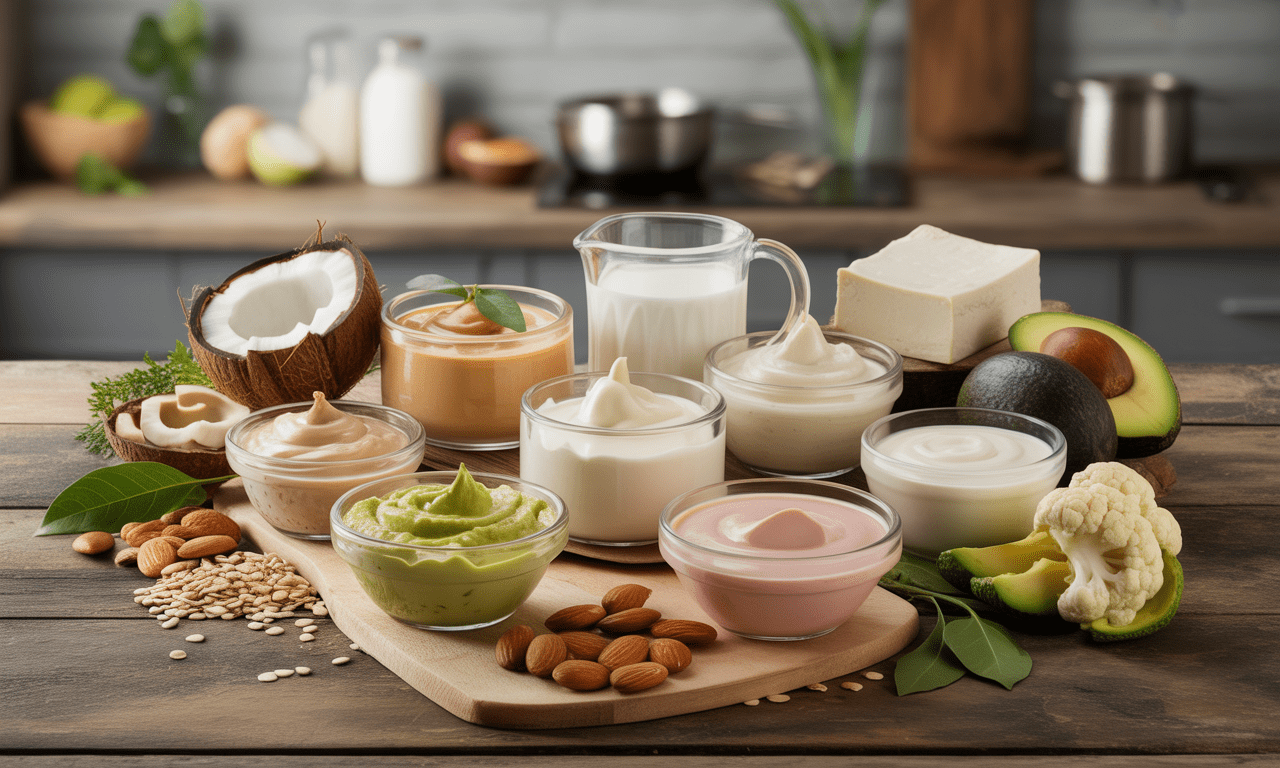 découvrez 8 substituts végétaux à la crème fraîche sans lait et apprenez à les utiliser pour des recettes savoureuses et adaptées à vos besoins alimentaires.