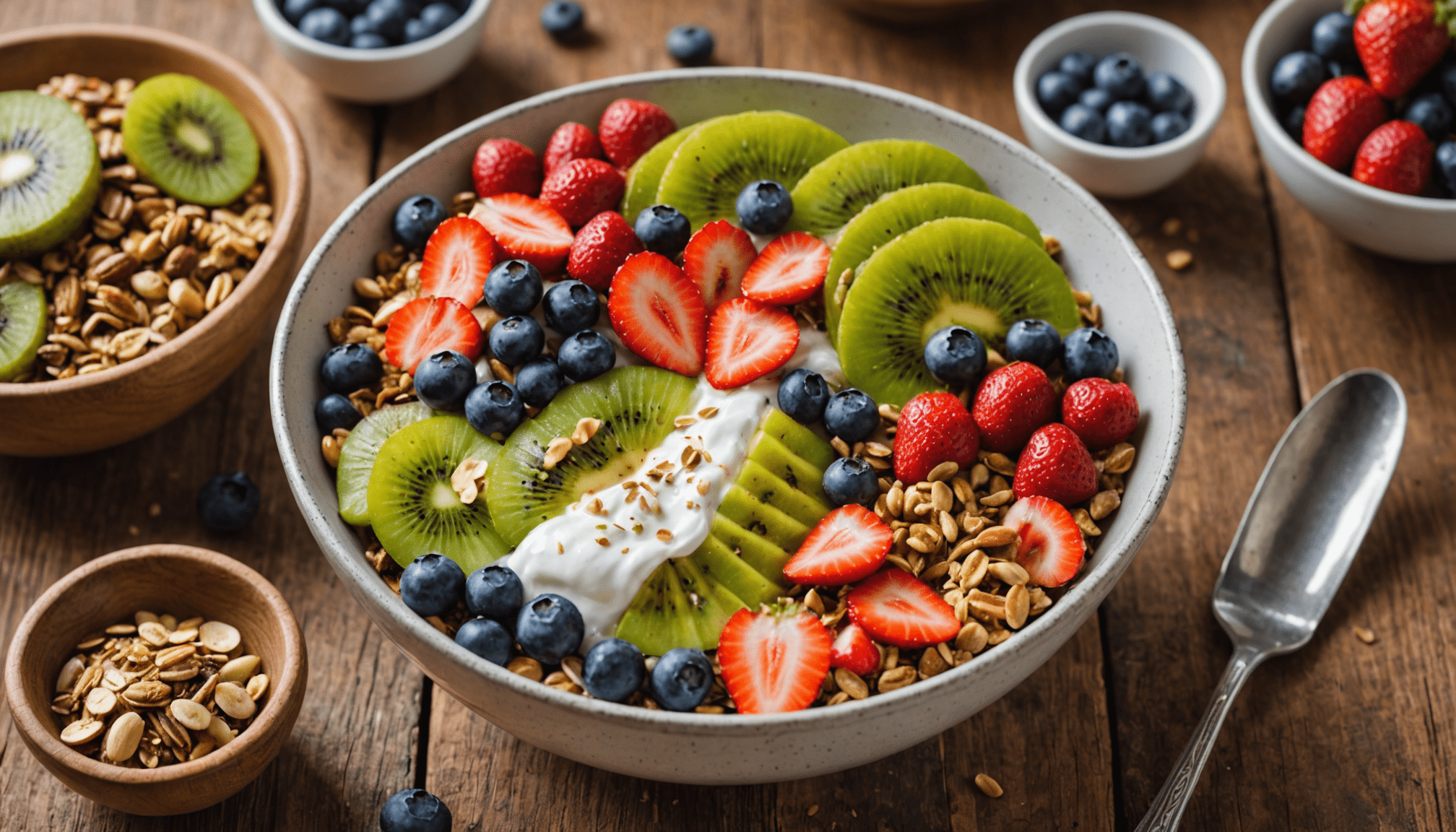 découvrez notre bol gourmand, parfait pour un petit déjeuner équilibré alliant saveurs et bienfaits nutritionnels. idéal pour bien commencer la journée !