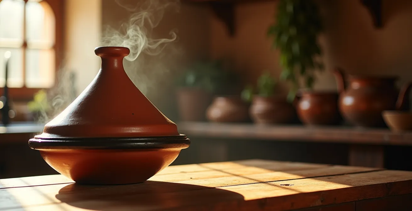 Tajine en terre cuite : ce que la cuisson lente change vraiment dans une assiette
